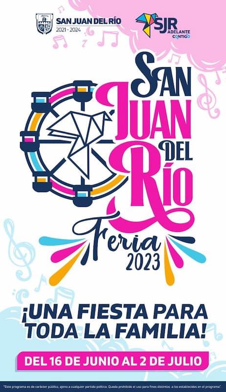 Feria de San Juan del Río celebra 492 años de fundación del 16 de junio al 2 de julio 1