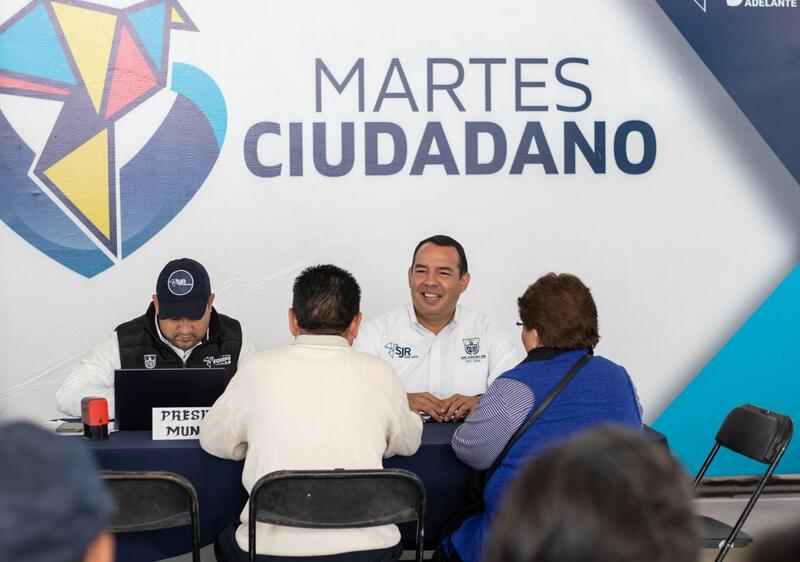 Sanjuanenses participan en la séptima jornada de Martes Ciudadano en San Pedro Ahuacatlán