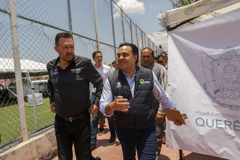 Luis Nava asiste a la jornada ‘Aquí Contigo’ en Querétaro, respaldada por el gobernador