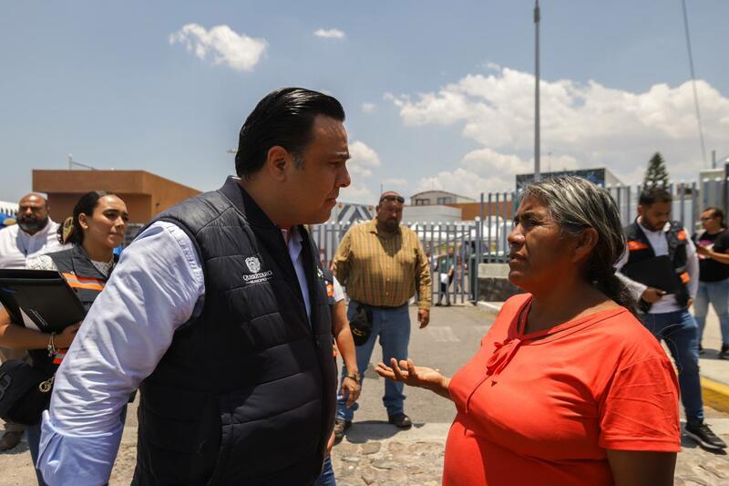 Luis Nava asiste a la jornada 'Aquí Contigo' en Querétaro, respaldada por el gobernador