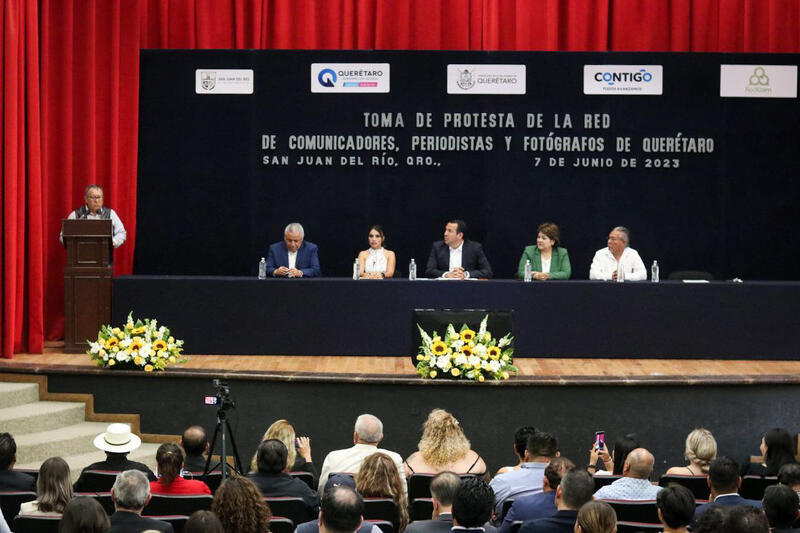 Toma de Protesta a REDCOM, compromiso por la libertad de expresión y el periodismo responsable en San Juan del Río, Querétaro