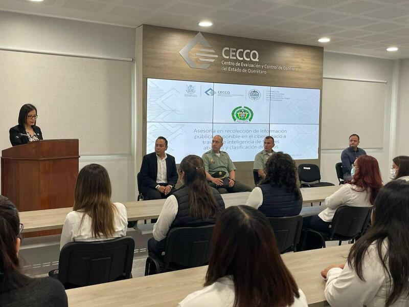 Asesoría en Inteligencia Policial de Colombia para el CECCQ y la FGEQ en Querétaro