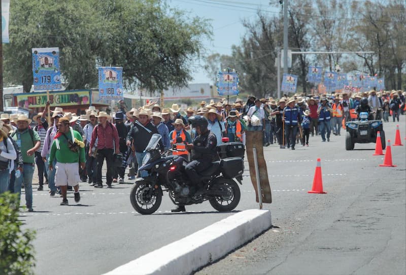 Avance de peregrinos al Tepeyac; más de 49 mil devotos dejan Querétaro
