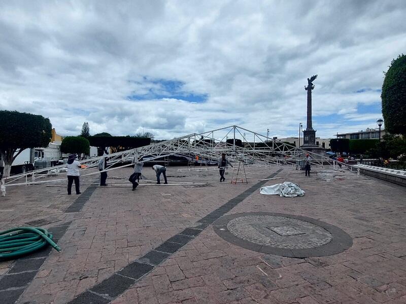 Cierre temporal de calles en el centro de San Juan del Río por evento de Jornada Contigo 1 Cierre temporal de calles en el centro de San Juan del Río por evento de Jornada Contigo