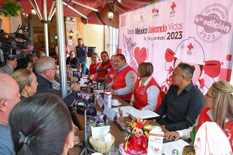 Municipio de Amealco será anfitrión de carrera atlética "Todo México Salvando Vidas" de Cruz Roja