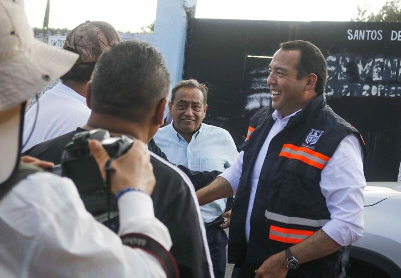 Roberto Cabrera inspecciona avances de rehabilitación en Fátima y Nuevo San Juan 1 Roberto Cabrera inspecciona avances de rehabilitación en Fátima y Nuevo San Juan
