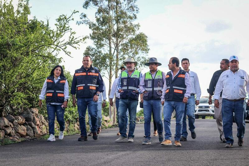 Roberto Cabrera realizó supervisión de rehabilitación del camino a Buenavista