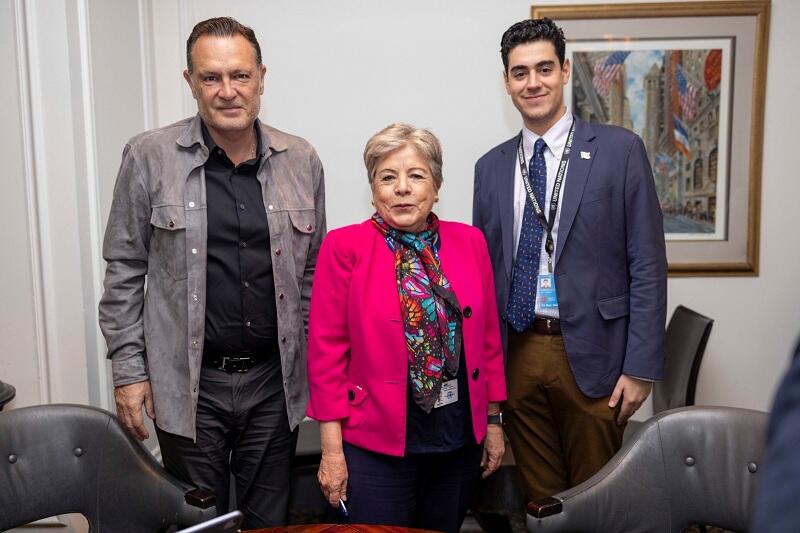 Gobernador Mauricio Kuri Dialoga sobre Medio Ambiente con la Canciller Alicia Bárcena