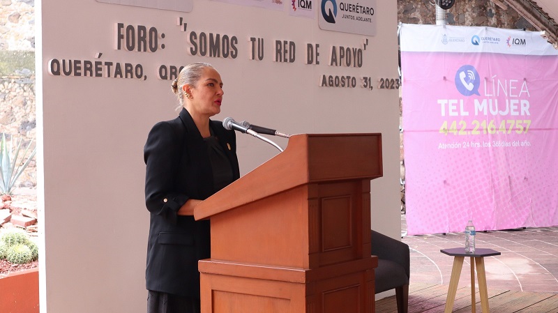 Inauguran programa 'Somos tu red de apoyo' para mujeres en situación de violencia en Querétaro