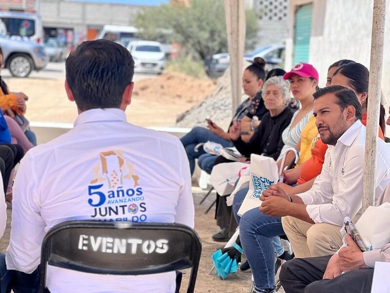 Inician obras de pavimentación en Colonia Bosques del Sur, Pedro Escobedo