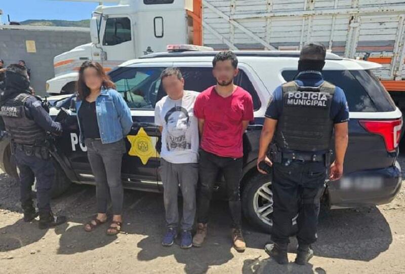 Policía de Querétaro rescató a operador de transporte pesado de secuestro y robo