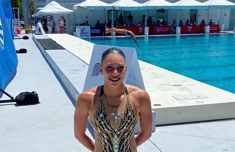 Sofía Valenzuela queretana rumbo al Campeonato de Natación Artística CCCAN 2023