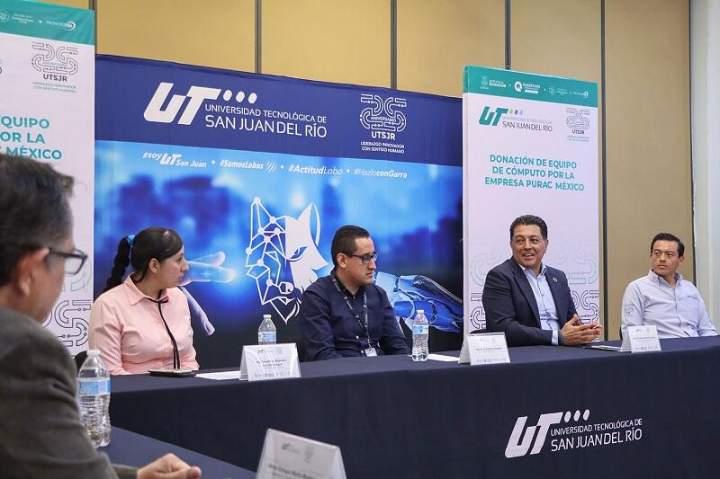 UTSJR es beneficiada con equipo de cómputo por empresa Corbion