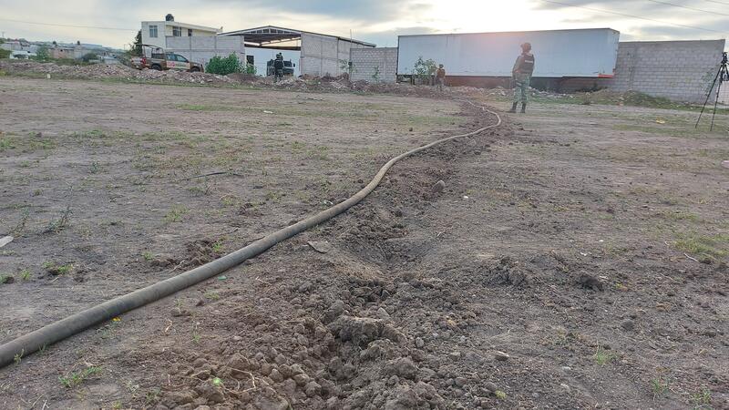 Descubren toma clandestina de hidrocarburos en colonia Los Girasoles de San Juan del Río