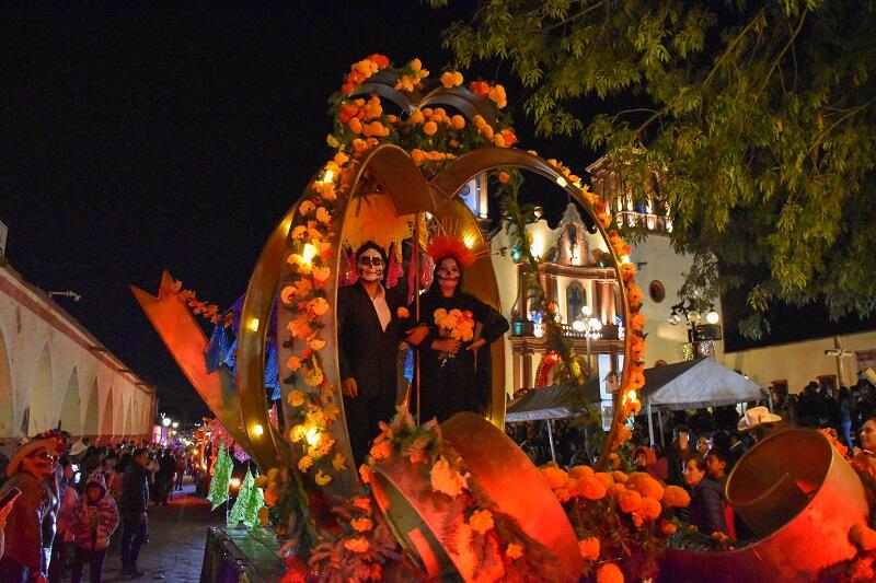 Amealco celebra con éxito el Festival "Entre Leles y Calaveras 2023"