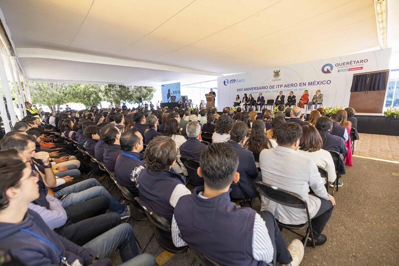 ITP Aero México celebra 25 años en Querétaro con presencia de  Mauricio Kuri
