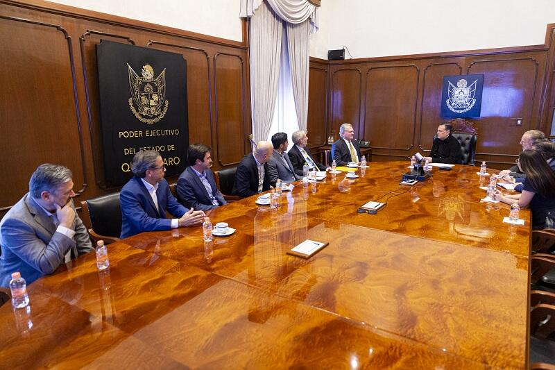 Mauricio Kuri se encuentra con directivos de Koch en Querétaro 1 Mauricio Kuri se encuentra con directivos de Koch en Querétaro