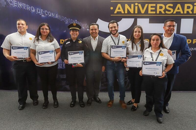 Tercer aniversario del C4 en Querétaro, un hito en seguridad y tecnología