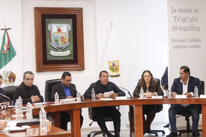 Ayuntamiento de San Juan del Río aprueba iniciativa de Ley de Ingresos y otros proyectos importantes