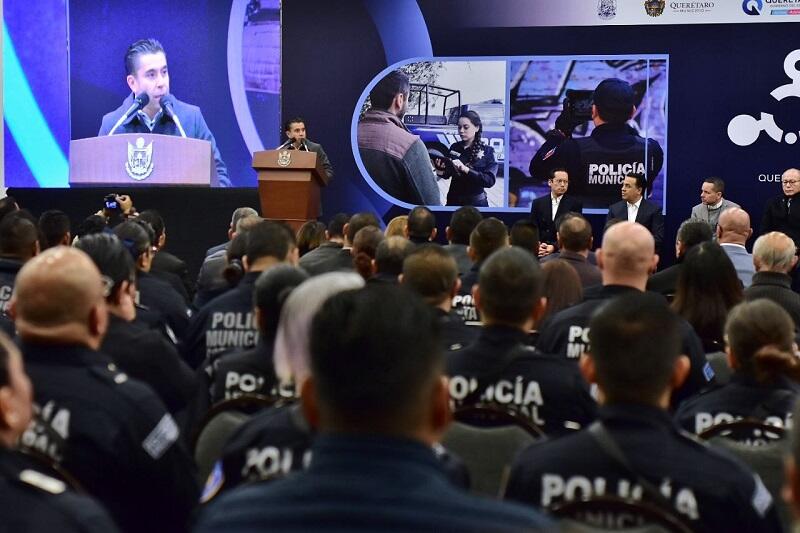 Corregidora, líder en implementación de modelos de seguridad y justicia cívica en Querétaro