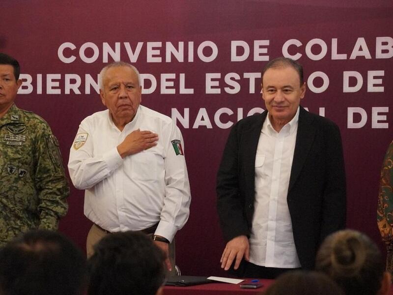 Firman INM y gobierno de Sonora convenio de colaboración en beneficio de migrantes