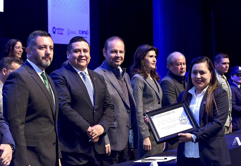 Reconocimiento al personal de la Comisión Estatal del Sistema Penitenciario de Querétaro