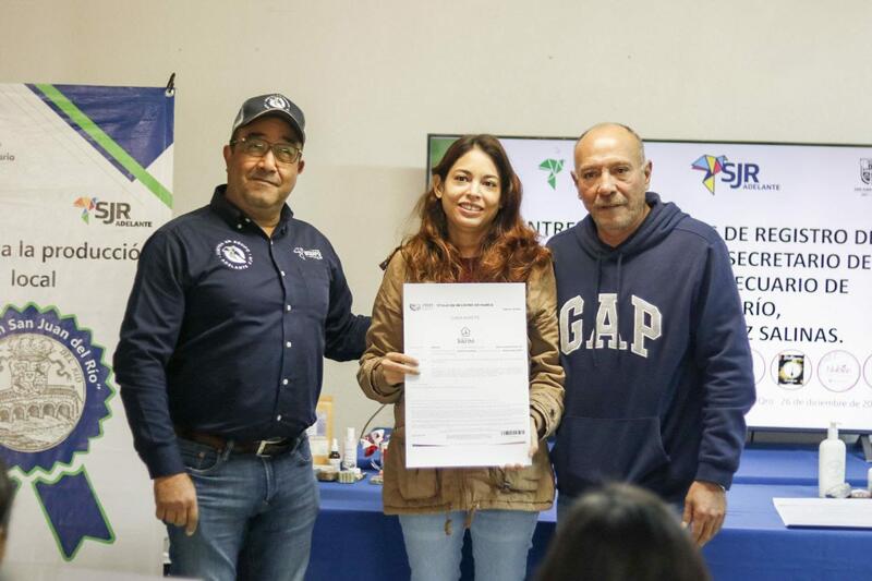 Productos de San Juan del Río refuerzan su presencia con registro de marca