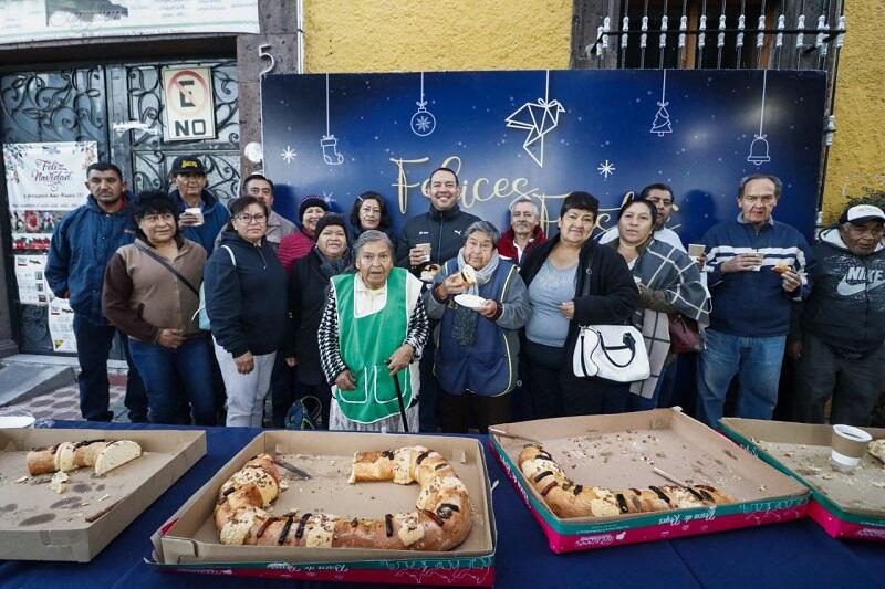 Encuentro con voceadores en San Juan del Río: Celebración y tradición en Día de Reyes
