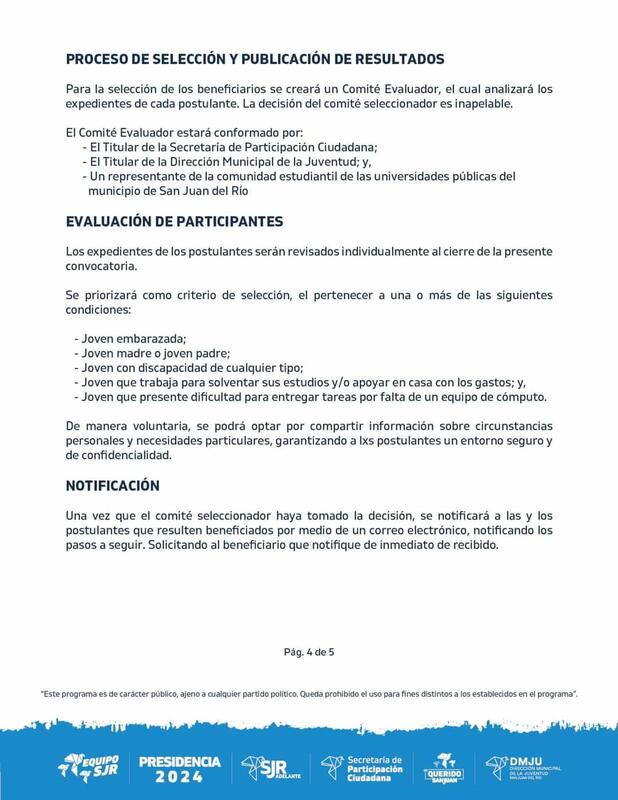 Otorgarán computadoras a jóvenes universitarios a través de Adelante mi Querido San Juan 5 Otorgarán computadoras a jóvenes universitarios a través de Adelante mi Querido San Juan
