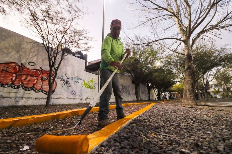 Roberto Cabrera impulsa mejoras urbanas en Haciendas San Juan
