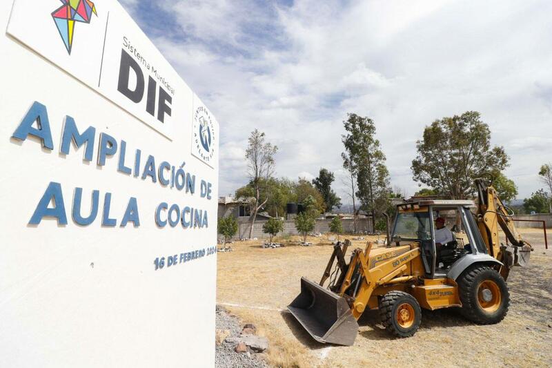 Construirán aula cocina y área de juegos en primaria de Sabino Chico, San Juan del Río