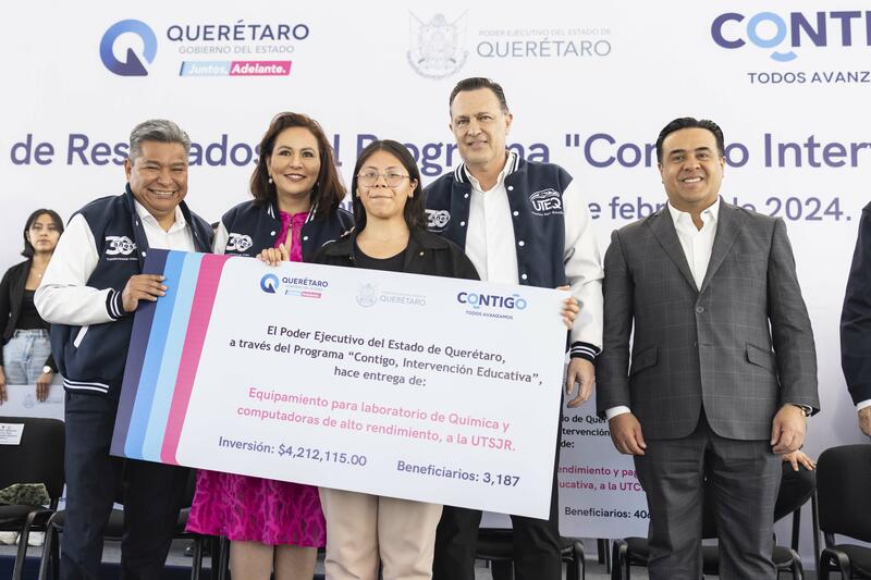 Mauricio Kuri presentó resultados y anunció inversión del programa "Contigo, Intervención Educativa"