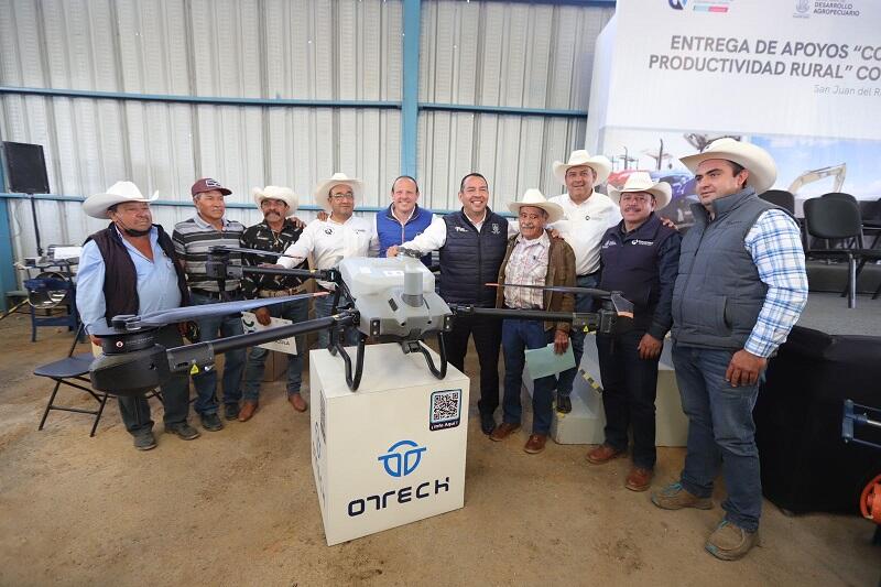 SEDEA entrega 21 mdp en apoyos al campo de San Juan del Río