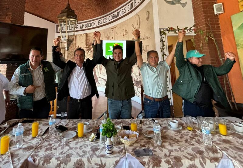Ricardo Astudillo impulsa el cambio con candidatos del Partido Verde en Querétaro