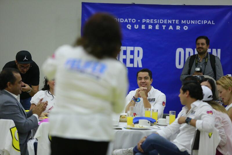 Felifer Macías refuerza su compromiso con las mujeres en Querétaro