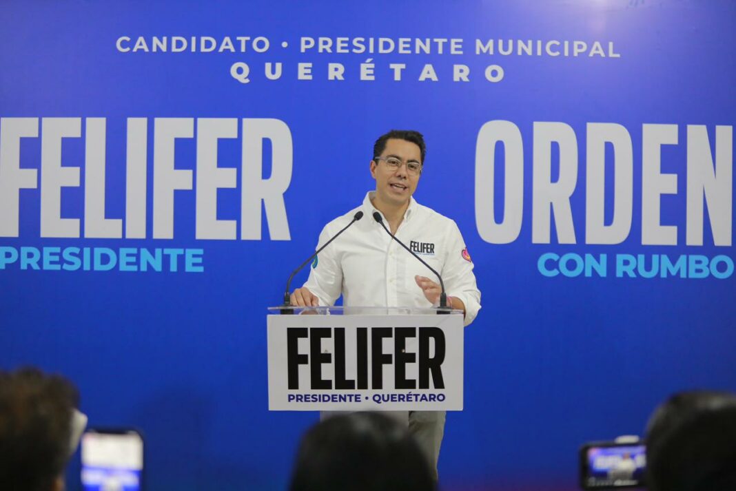Felifer Macías propone alumbrado peatonal para seguridad y comodidad en Querétaro