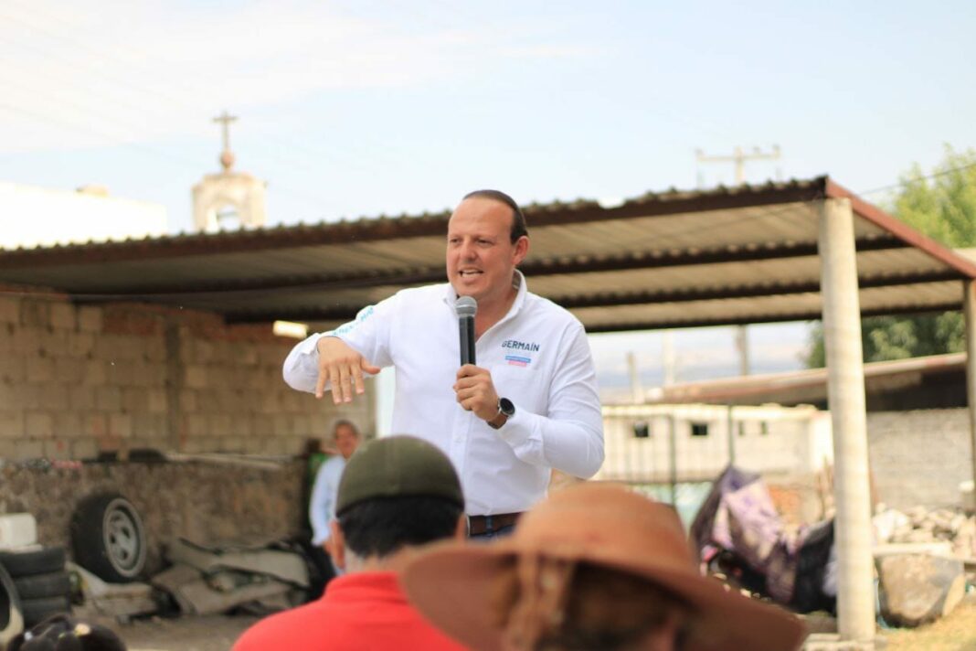 Germaín Garfias comprometido con apoyar a emprendedores y estudiantes de San Juan del Río