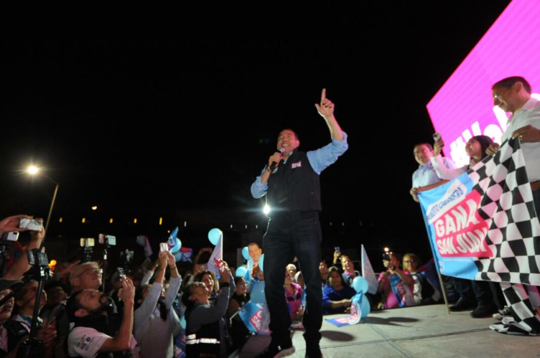 Roberto Cabrera arranca campaña y refrenda compromiso con sanjuanenses