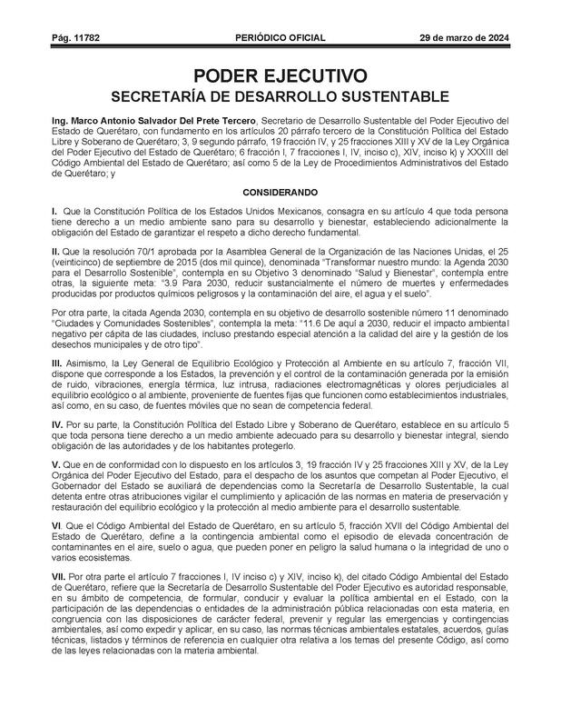 Aprobados lineamientos que activarían "Hoy No Circula" en San Juan del Río en caso de contingencia ambiental