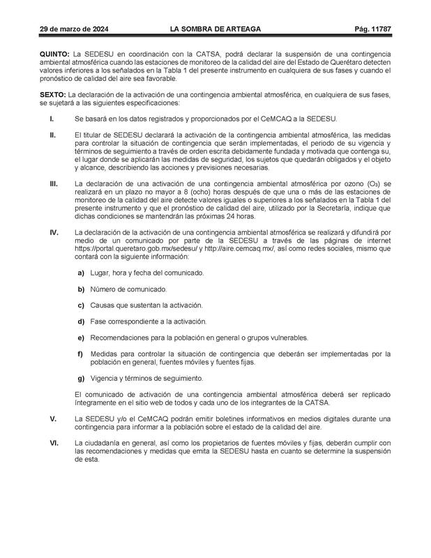 Aprobados lineamientos que activarían "Hoy No Circula" en San Juan del Río en caso de contingencia ambiental