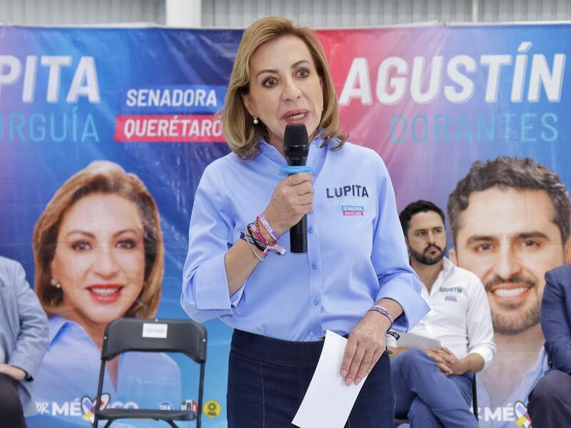 Lupita Murguía y Agustín Dorantes presentan propuestas a CANACINTRA San Juan del Río