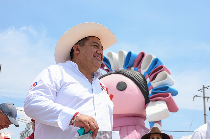 René Mejía inicia campaña para la presidencia municipal de Amealco