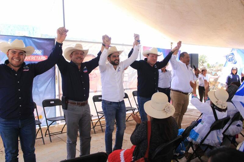 Unidad y compromiso en Amealco, promesa de Germaín Garfias