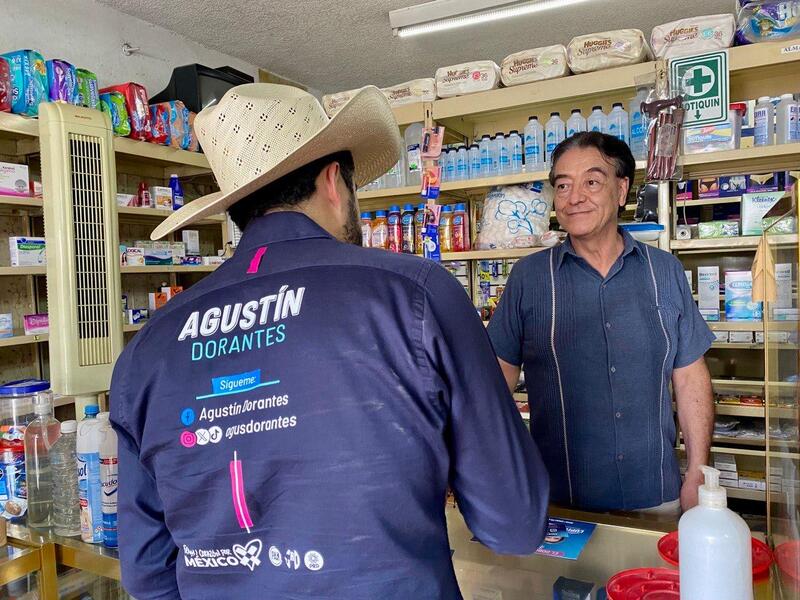 Agustín Dorantes desaprueba manejo de pandemia por Morena y promete apoyos a negocios