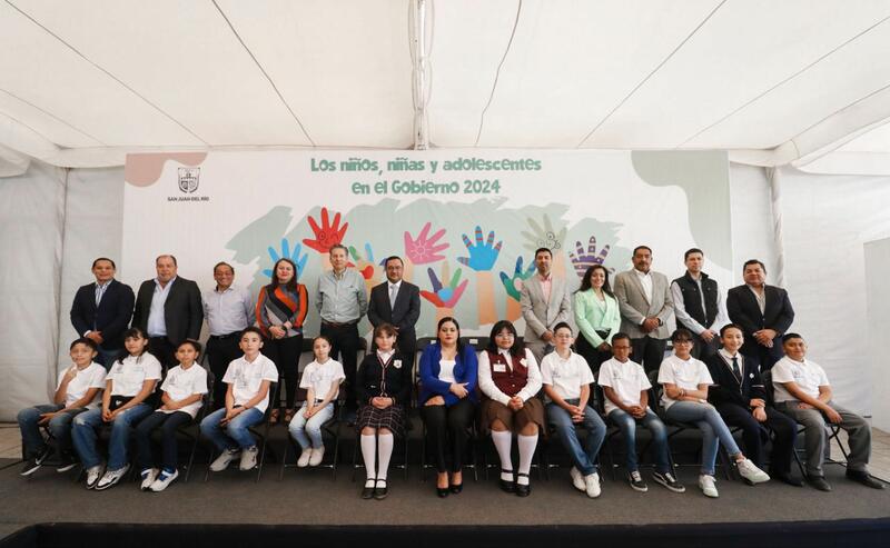 San Juan del Río celebra la participación infantil en el Gobierno Municipal