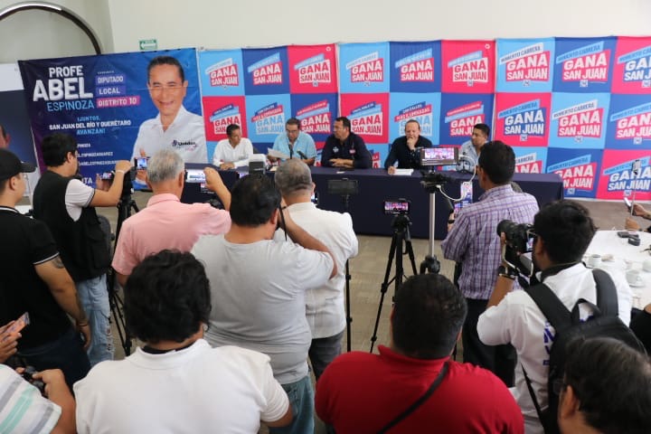 Germaín Garfias comprometido con San Juan del Río y Amealco en la recta final de su campaña