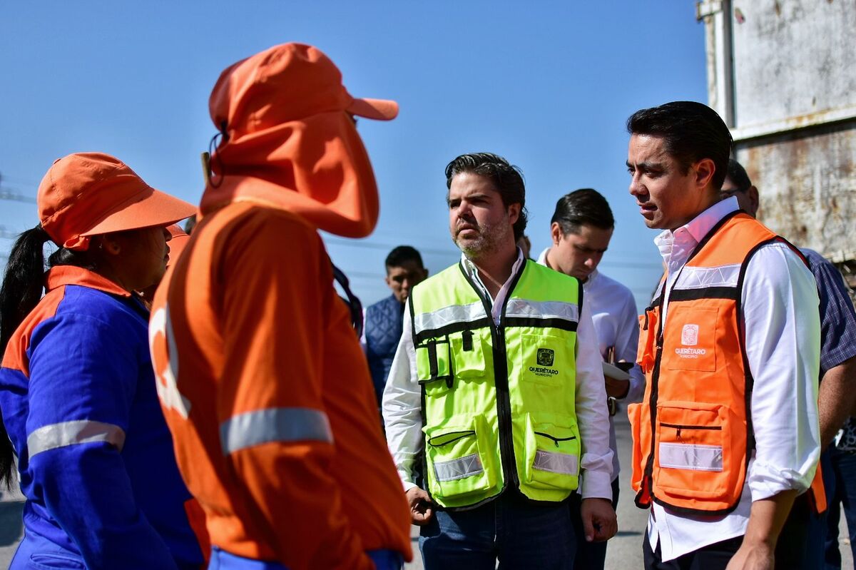 Presidente Felifer Macías supervisa trabajos de limpieza en Santa María Magdalena 1 Presidente Felifer Macías supervisa trabajos de limpieza en Santa María Magdalena