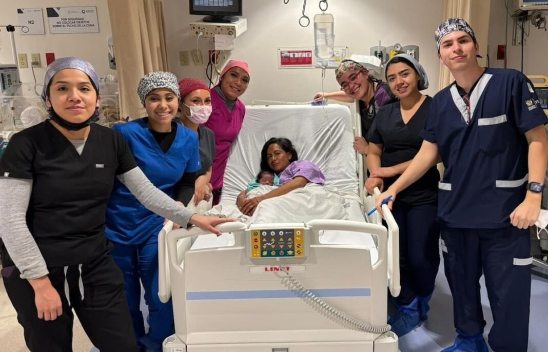 Nace el primer niño queretano del 2025 a las 00:01 en Jalpan, Querétaro