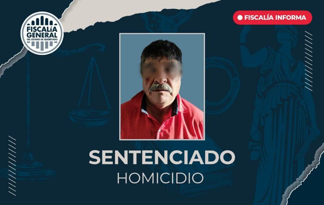 Fiscalía sentencia a 35 años a sujeto por homicidio calificado en Amealco