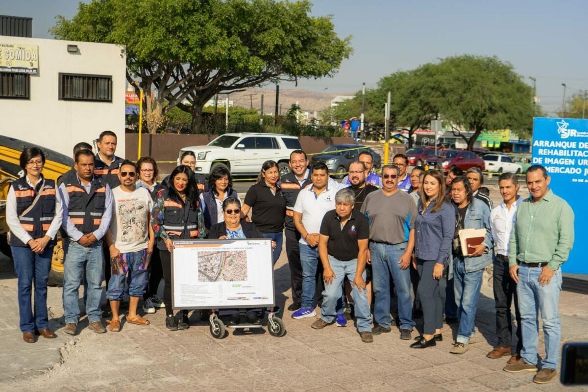 Inicia rehabilitación de imagen urbana para Mercado Juárez 1 Inicia rehabilitación de imagen urbana para Mercado Juárez